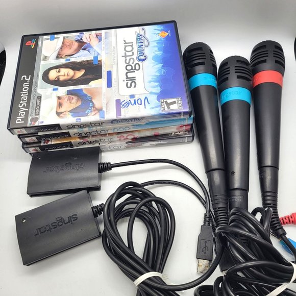 SingStar Country with microphone - PlayStation 2